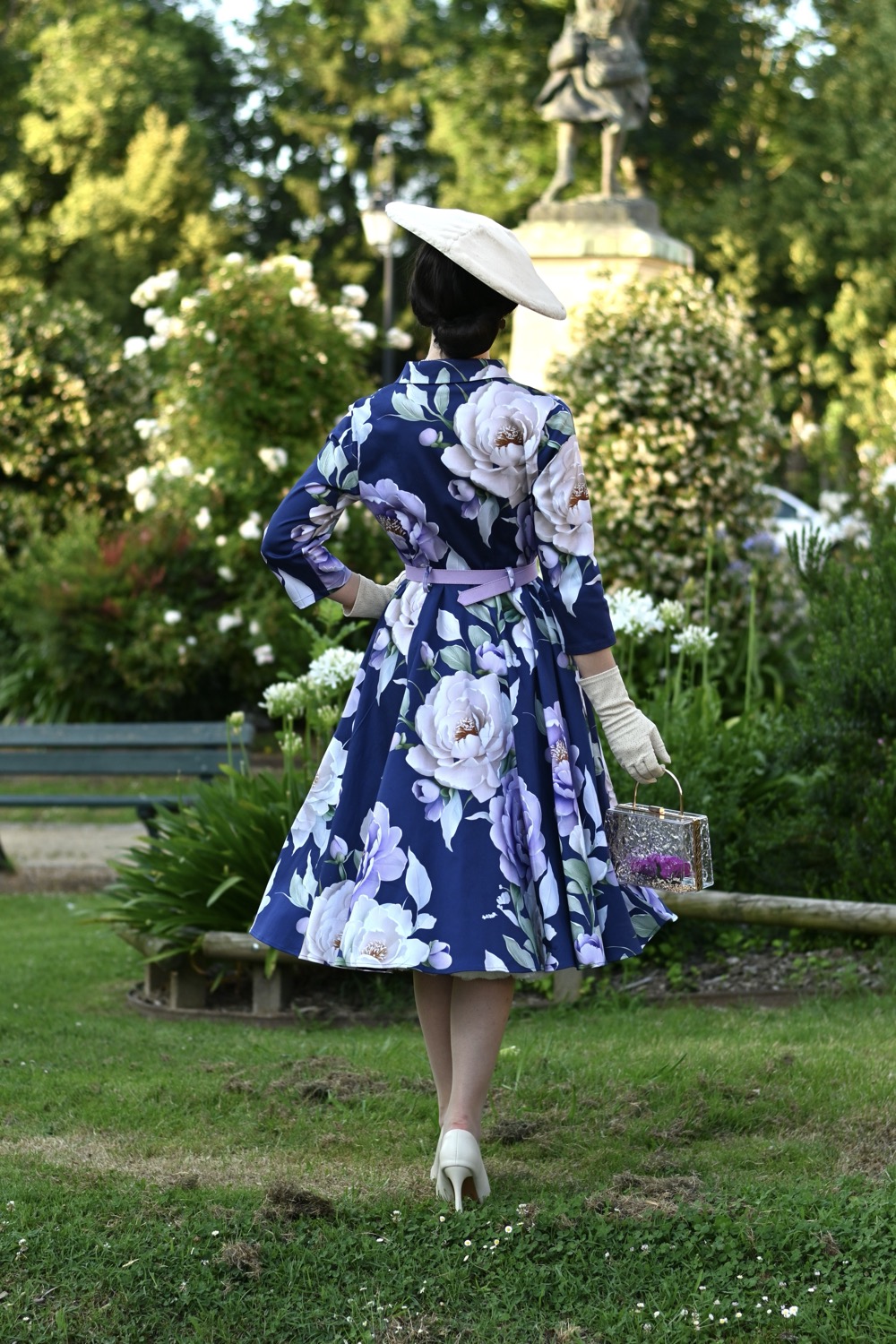 May Floral Swing Dress